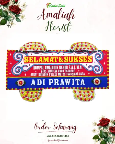 Papan Bunga Ucapan Selamat Batabual
